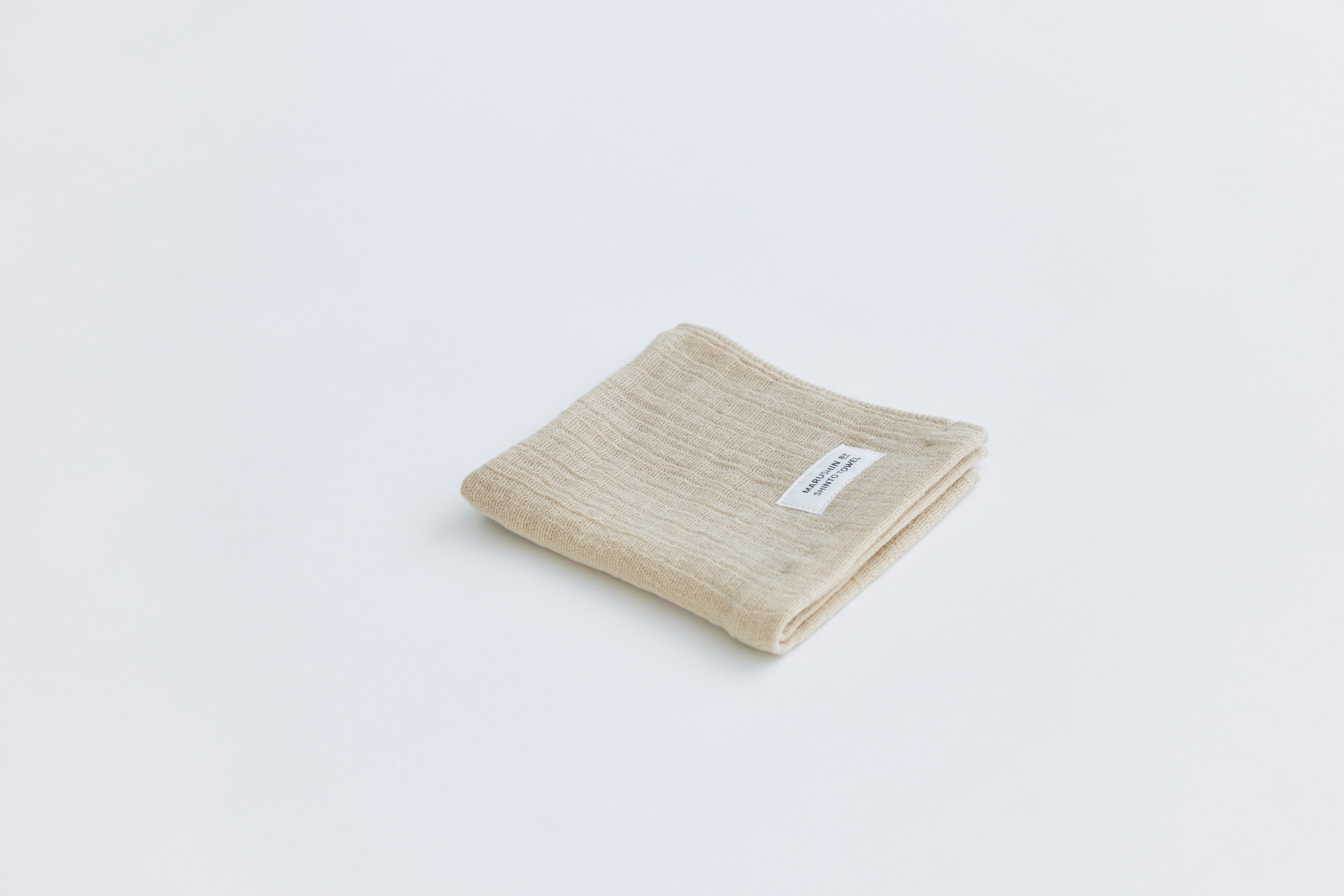 RANDOM WEFT QUADRUPLE GAUZE ハンドタオル 2枚セット 箱入り