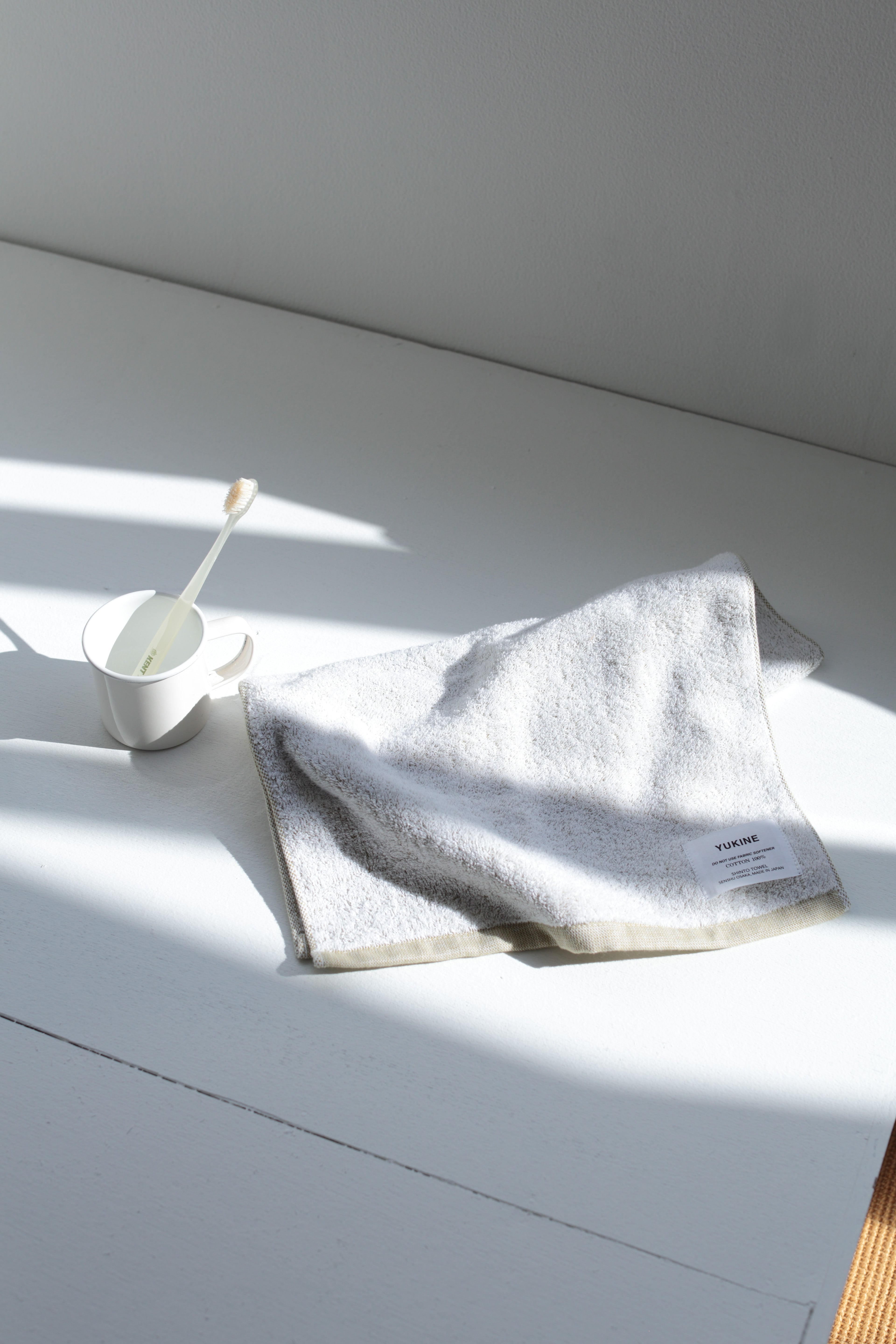 YUKINE/MINI BATH TOWELとFACE TOWELの1色セット