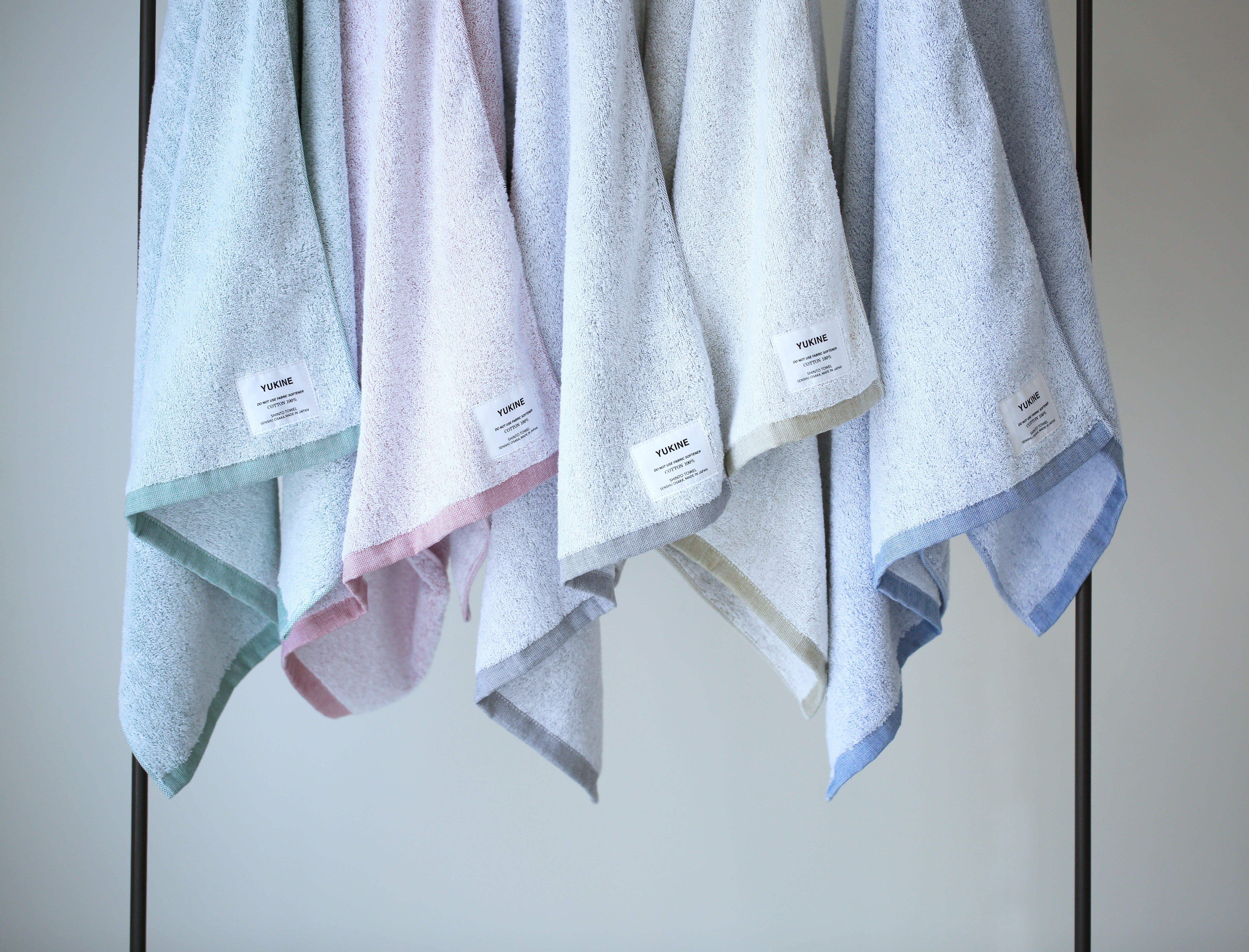 YUKINE/BATH TOWELとFACE TOWELの2色セット
