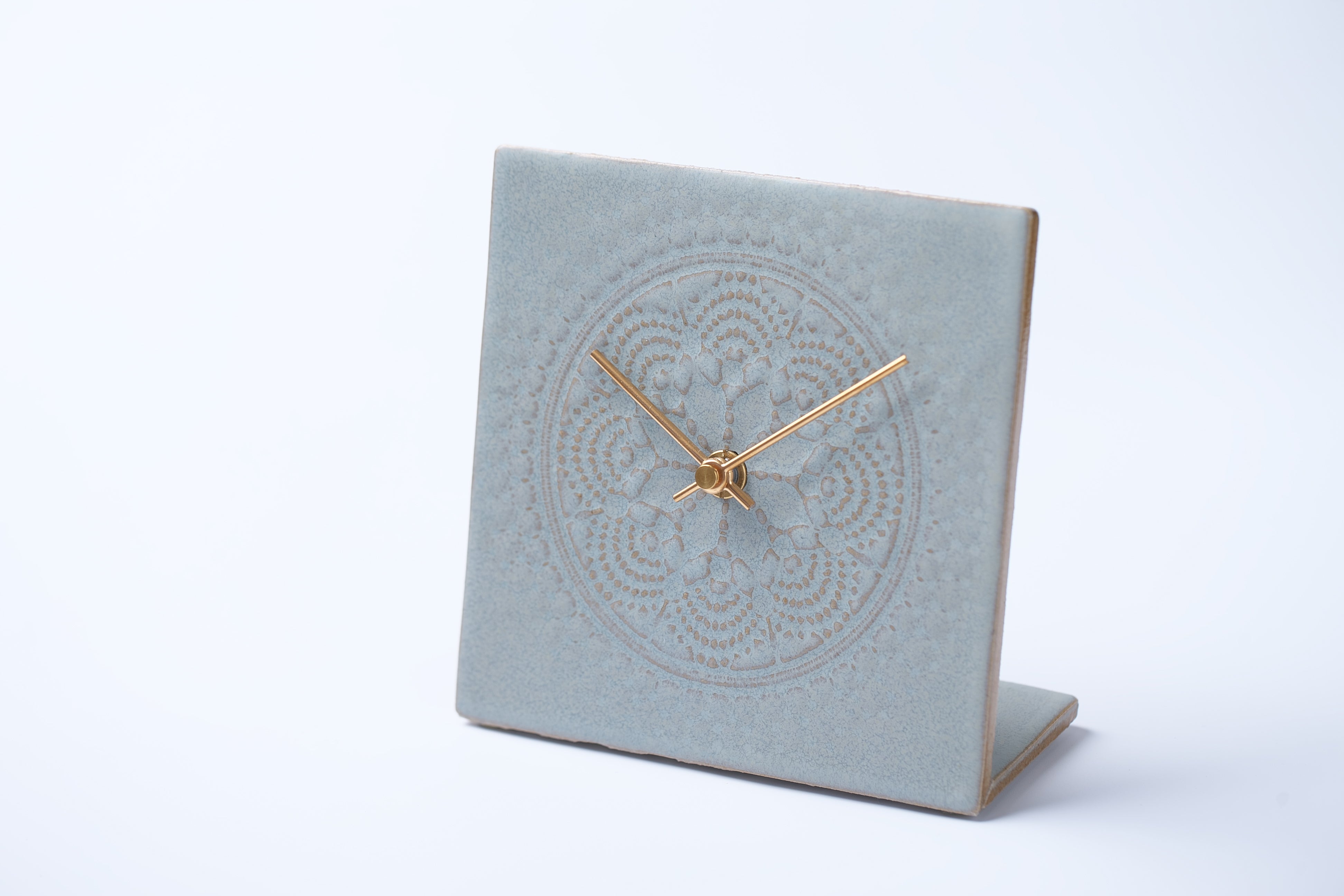 タイルの時計 LACE TILE CLOCK
