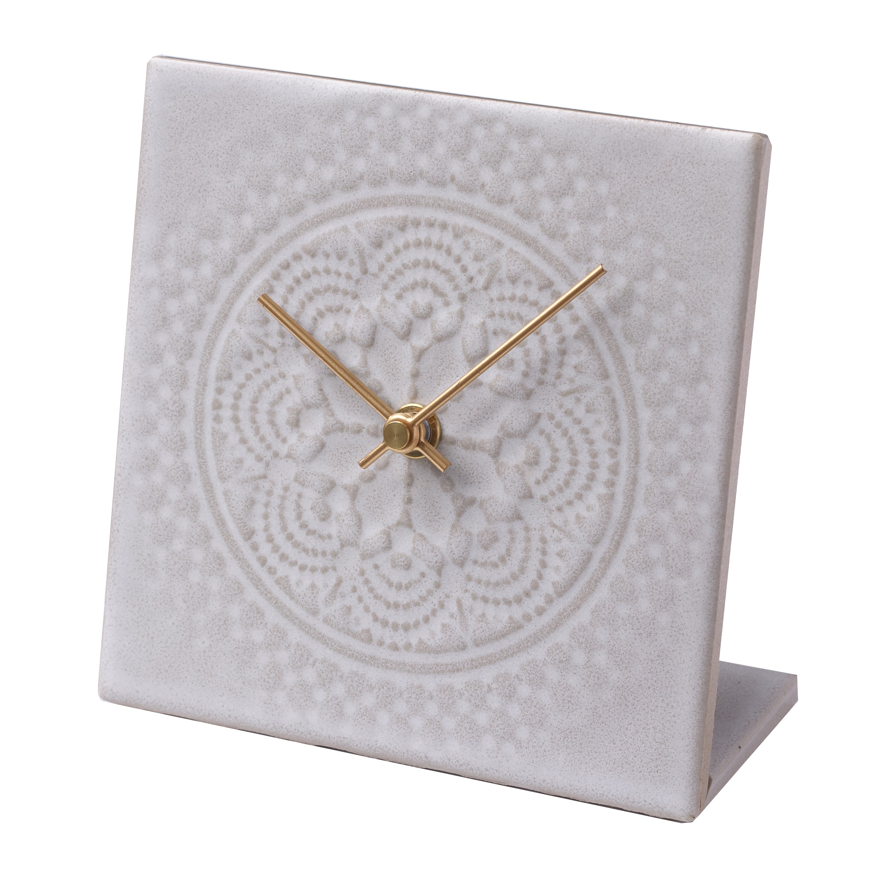 タイルの時計 LACE TILE CLOCK
