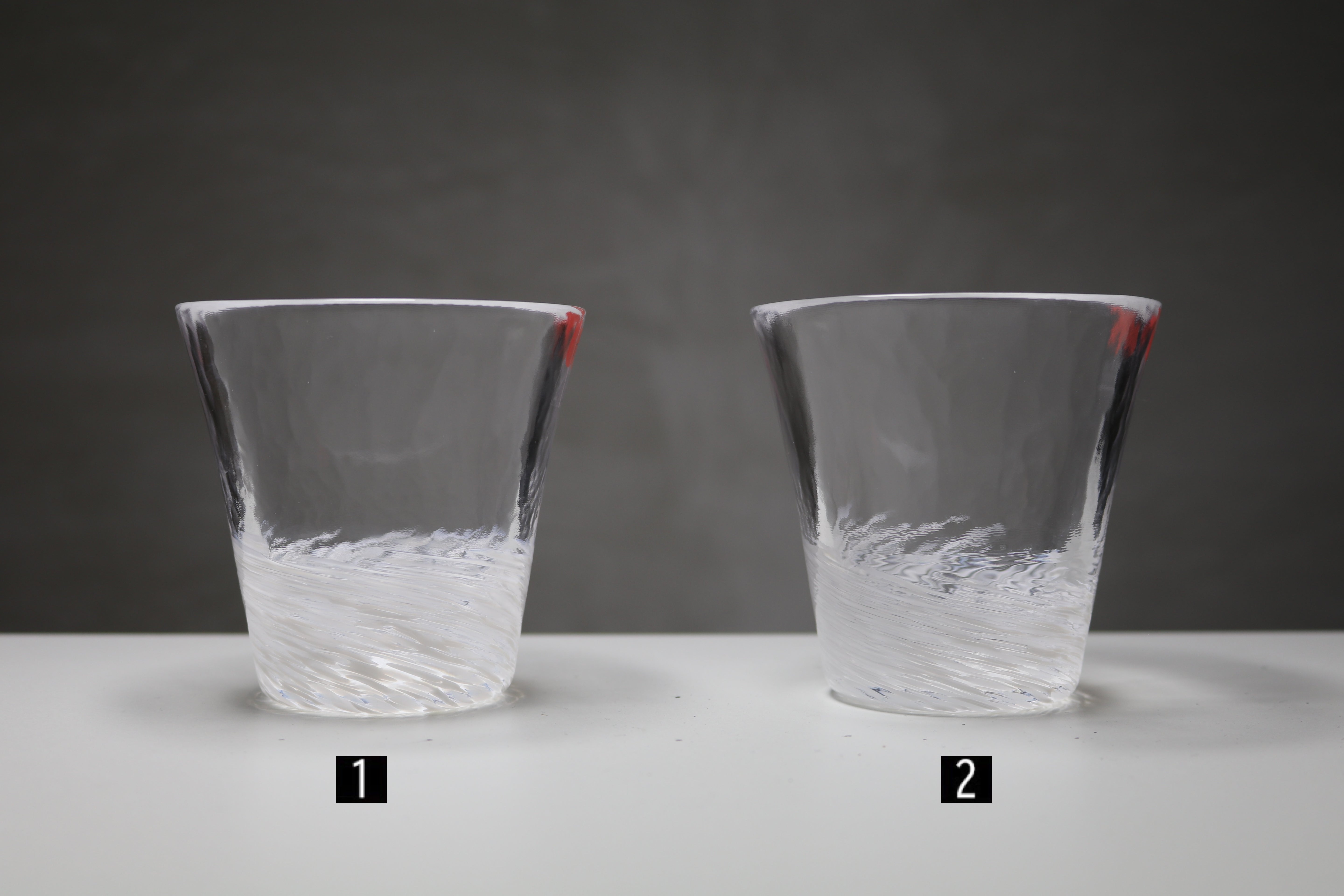 12色のグラス~白練~