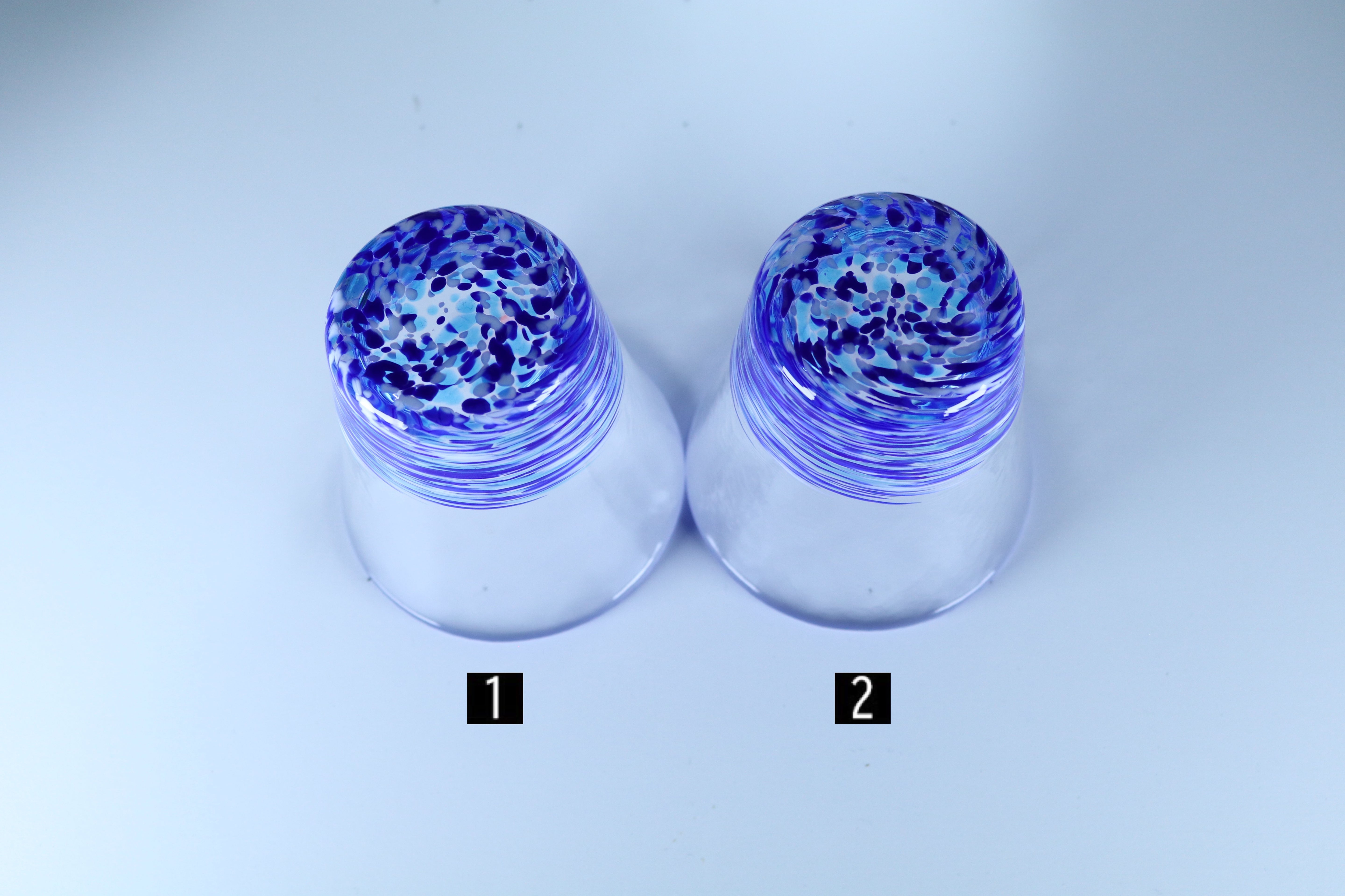 12色のグラス~紺青~