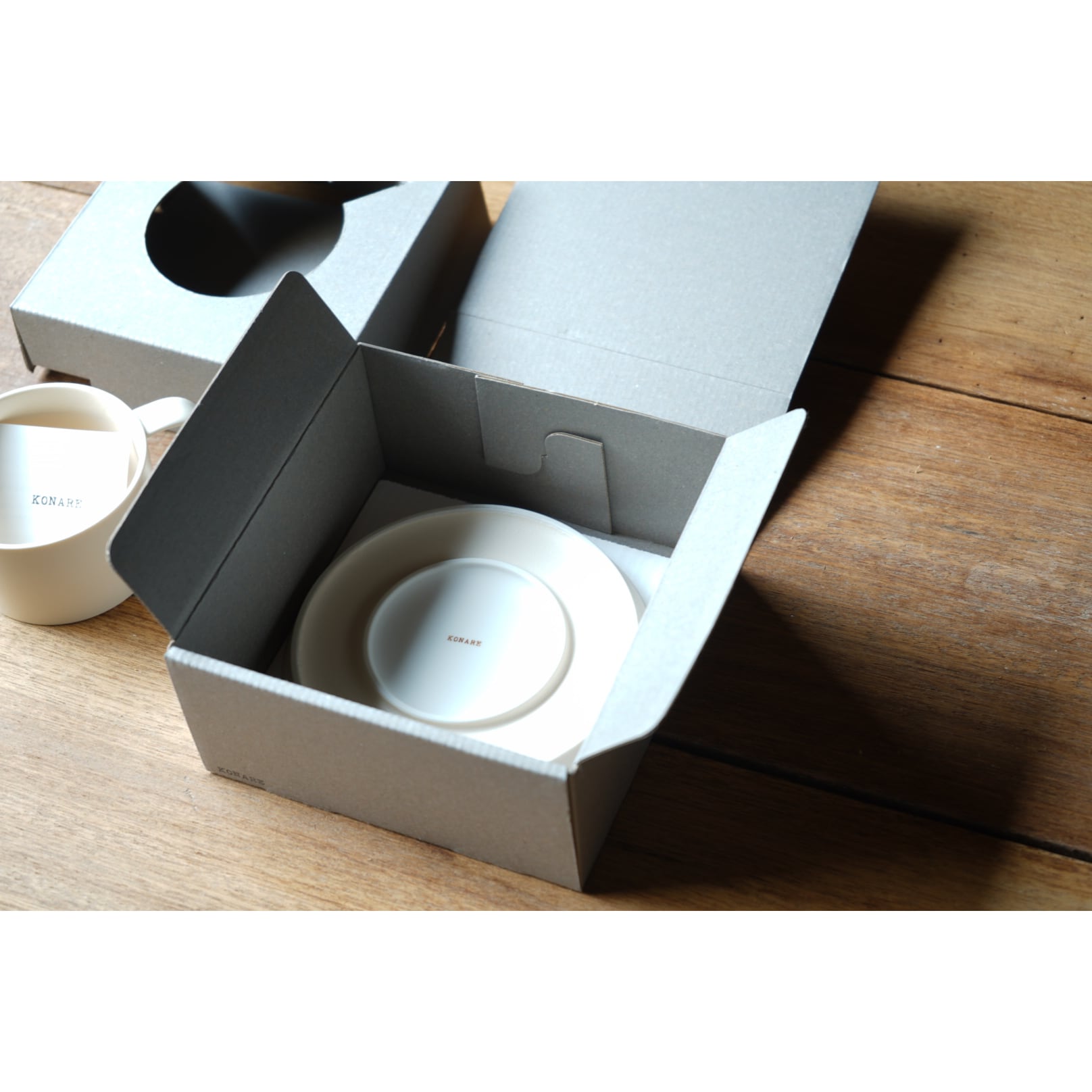 moment cup & sauser set