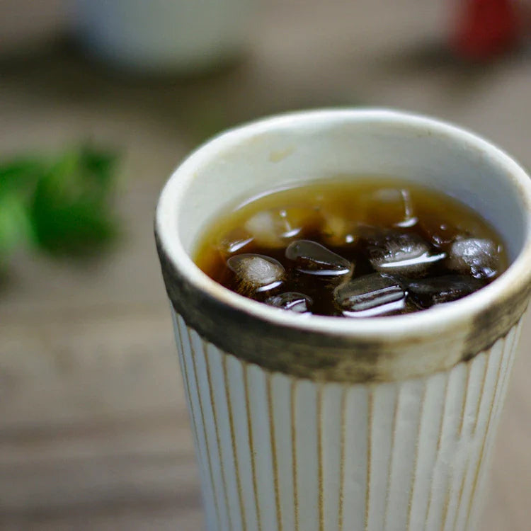 アンティークスリムライン アイスコーヒーカップ2個セット