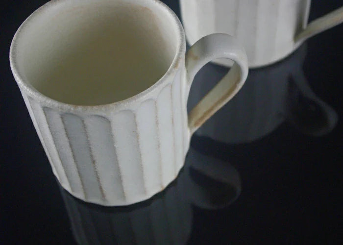 マグカップセット スクエアマグ kinari&シャビーターコイズ