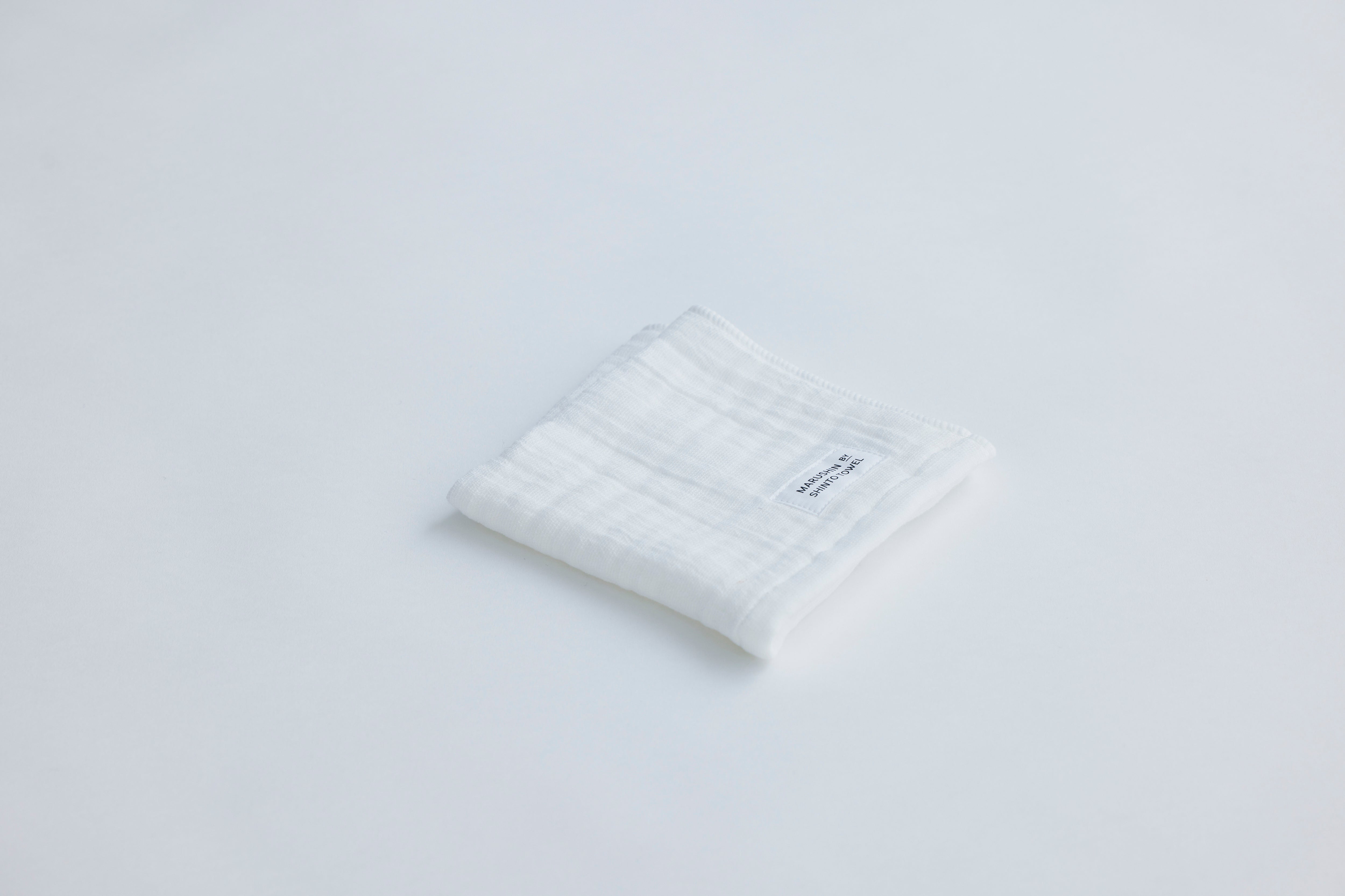 RANDOM WEFT QUADRUPLE GAUZE ハンドタオル 2枚セット 箱入り