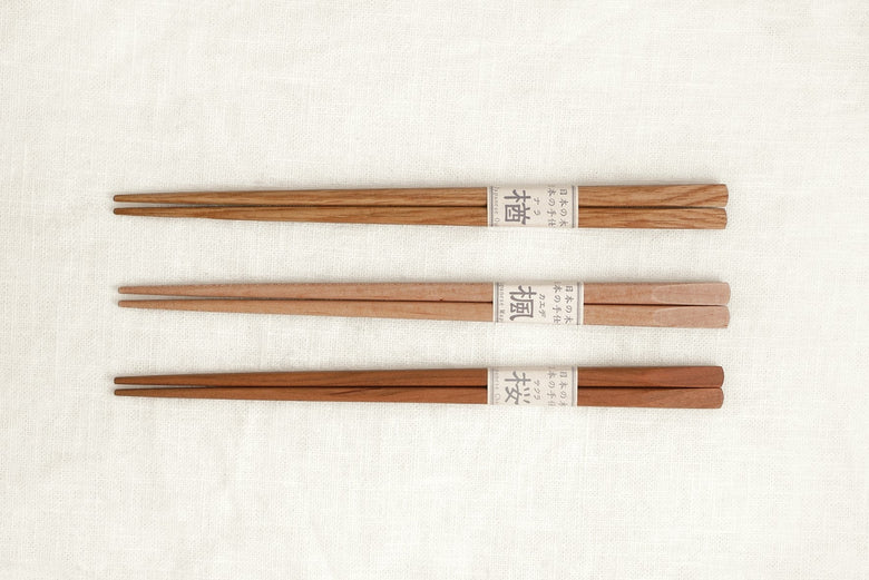めいぼく箸 たがね 中 3膳セット