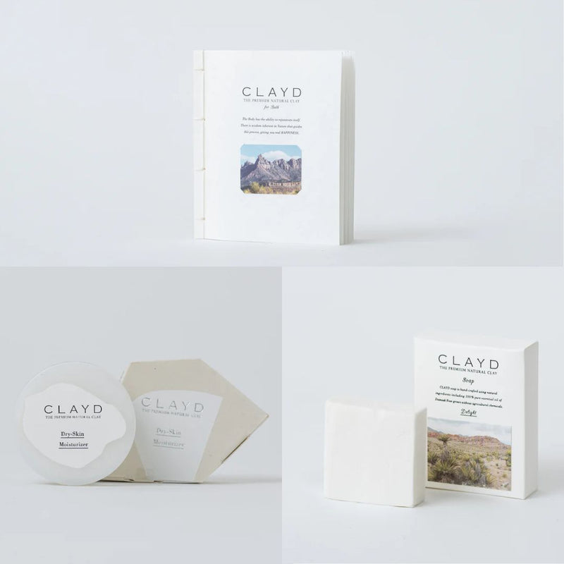 【送料無料】肌と向き合うためのクレイケアセット