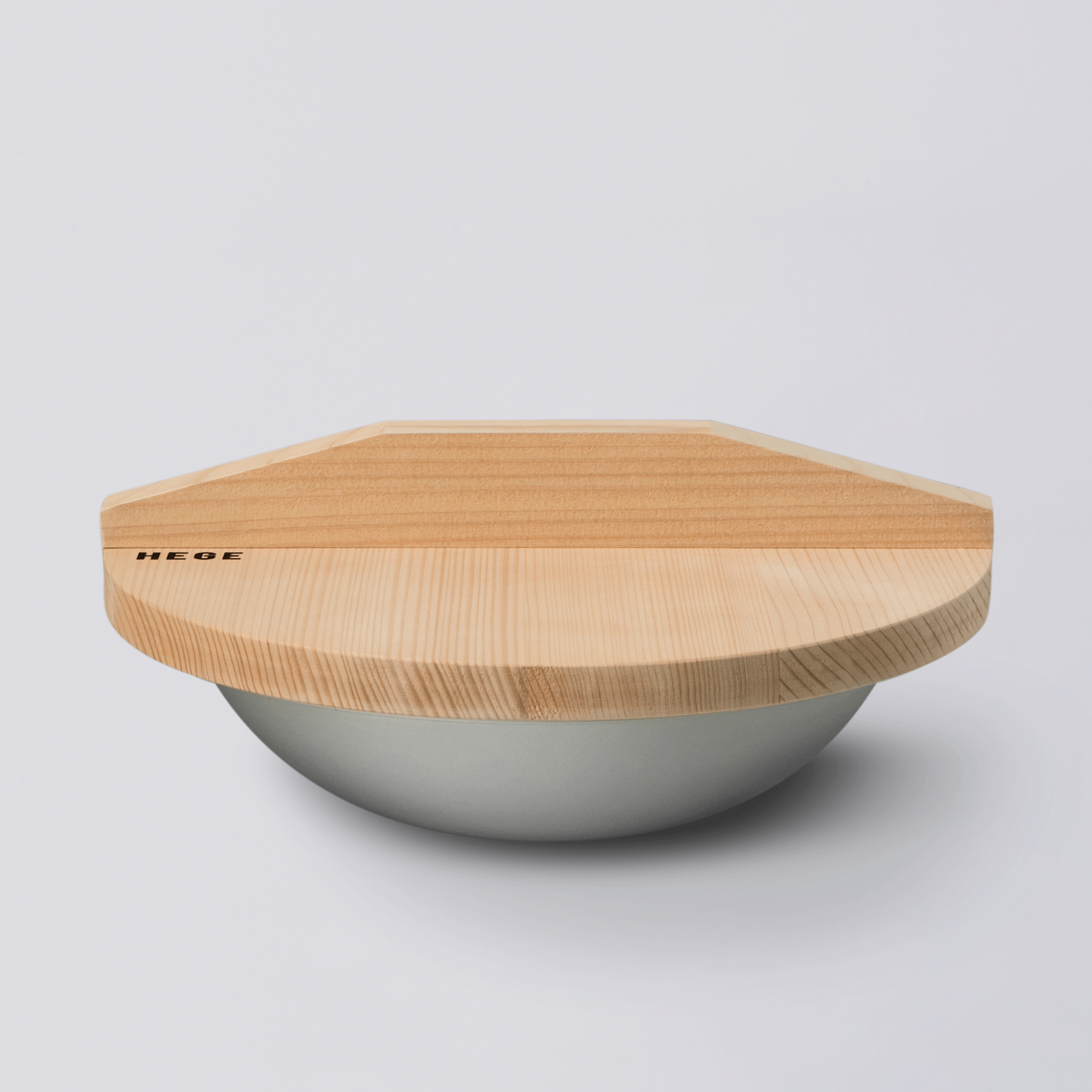 φ250直火鍋(木蓋付き)セット