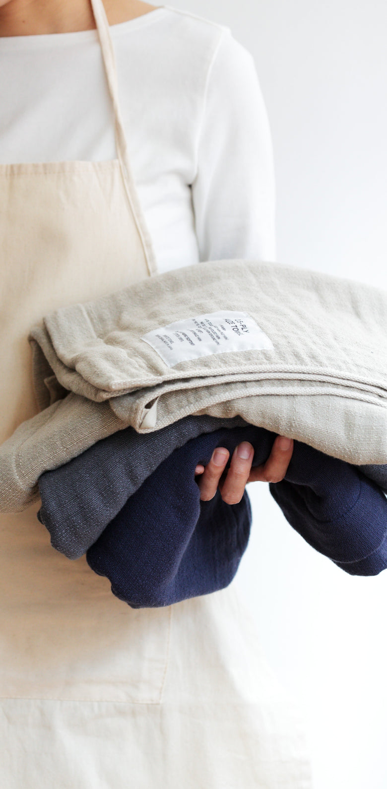 2.5-PLY GAUZE/BATH TOWEL_MとHANDY TOWELの2色セット