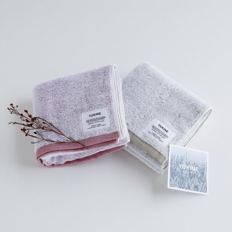 YUKINE/MINI BATH TOWELとFACE TOWELの1色セット