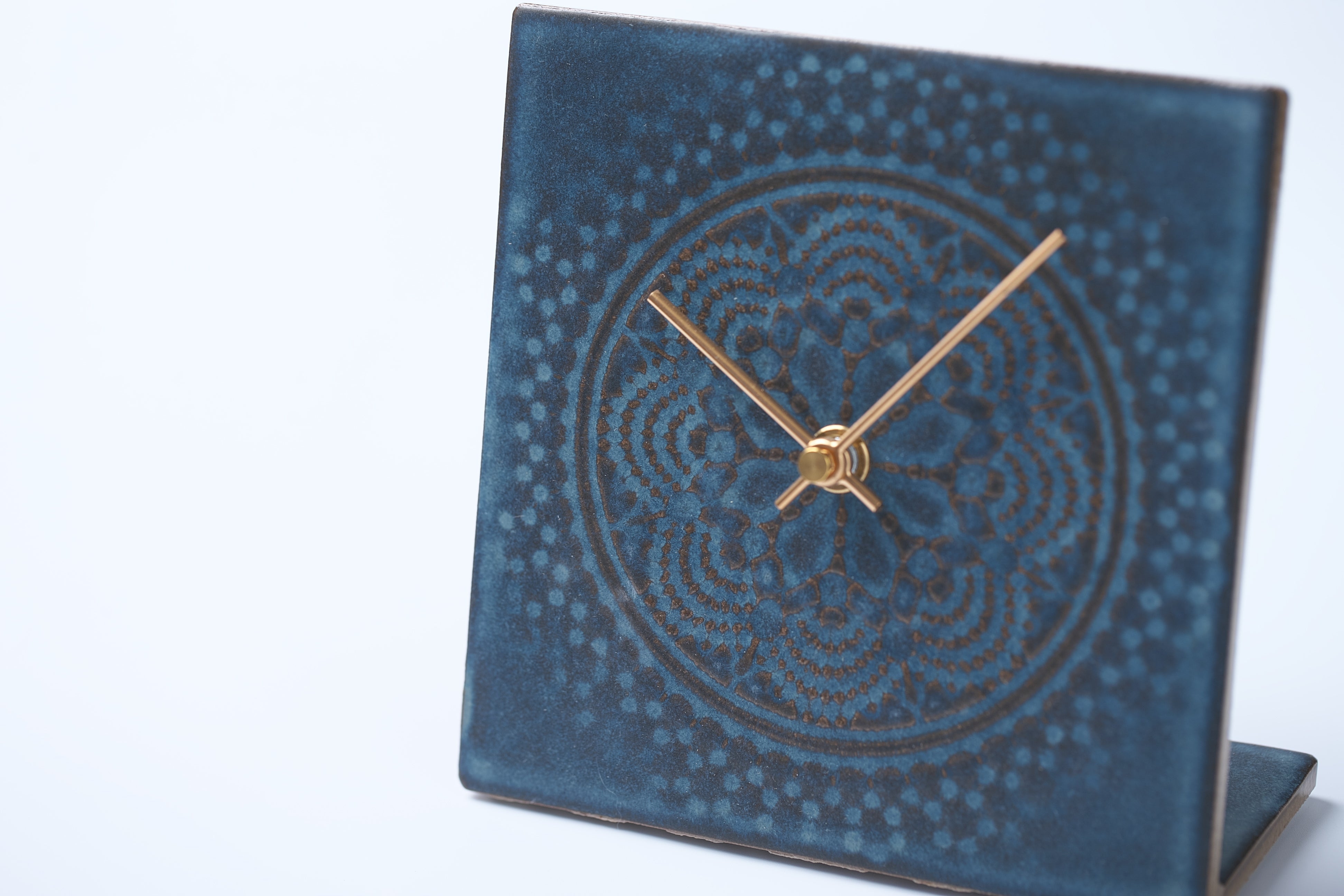 タイルの時計 LACE TILE CLOCK
