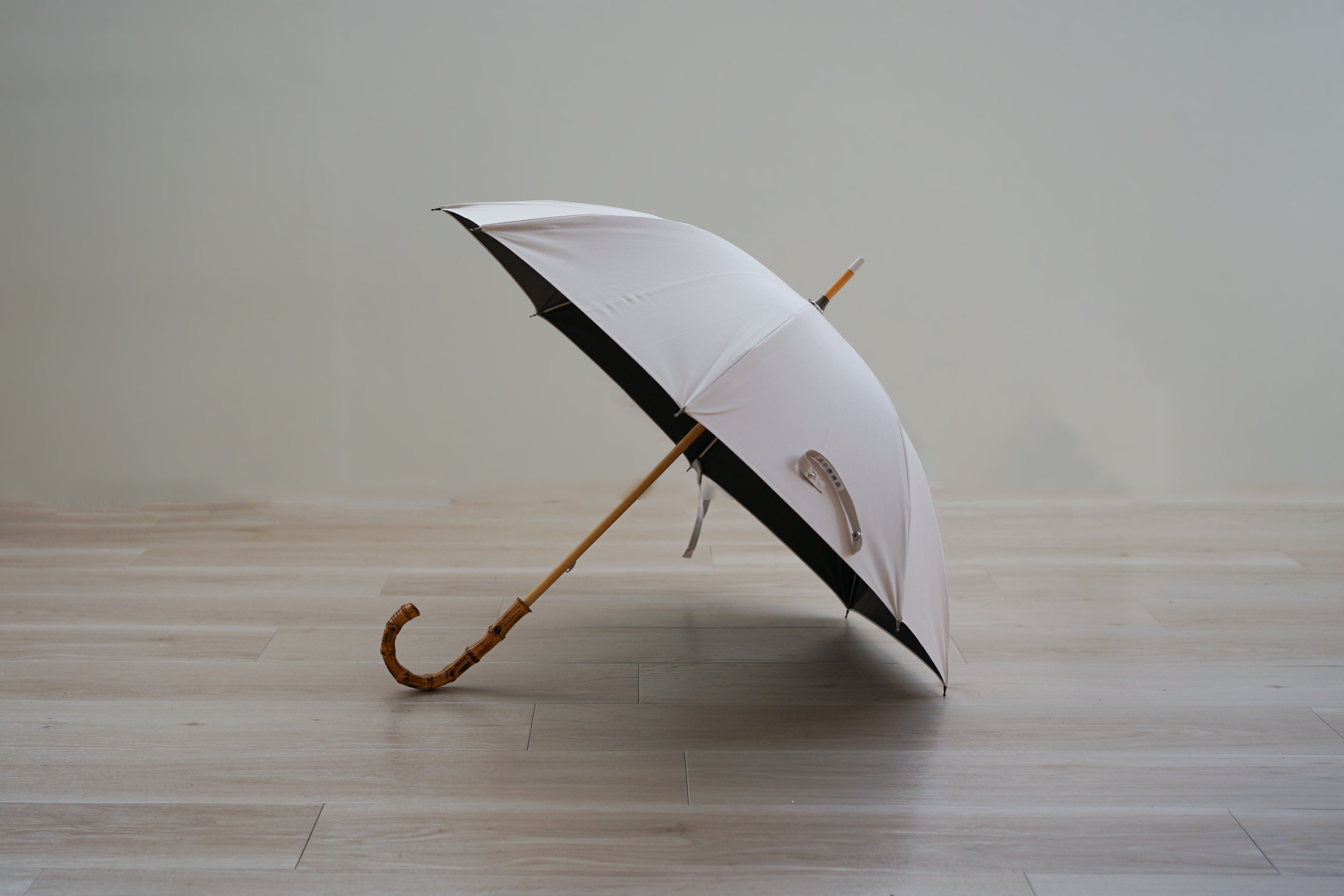 コットンローンシェード 長傘 50cm 8本骨（日傘・晴雨兼用・一級遮光）