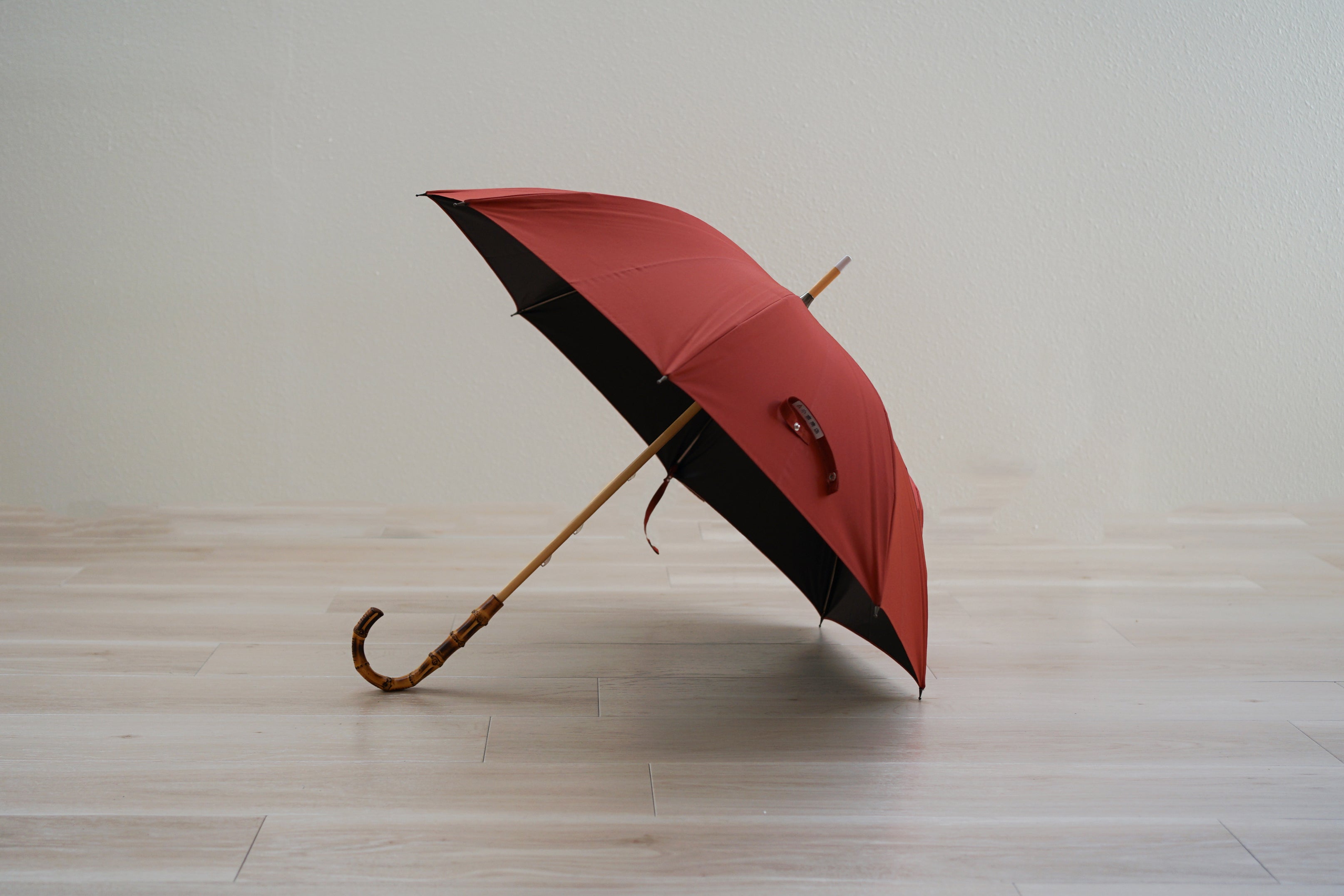 コットンローンシェード 長傘 50cm 8本骨（日傘・晴雨兼用・一級遮光）