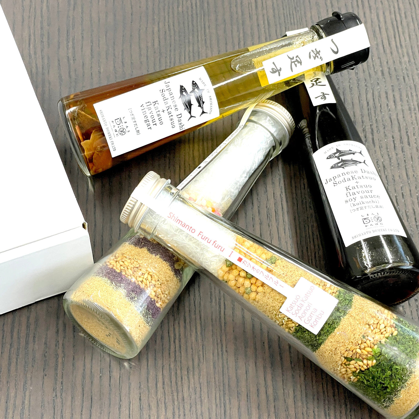 つぎ足すだし醤油としまんとフルフルドレッシング(4本セット)