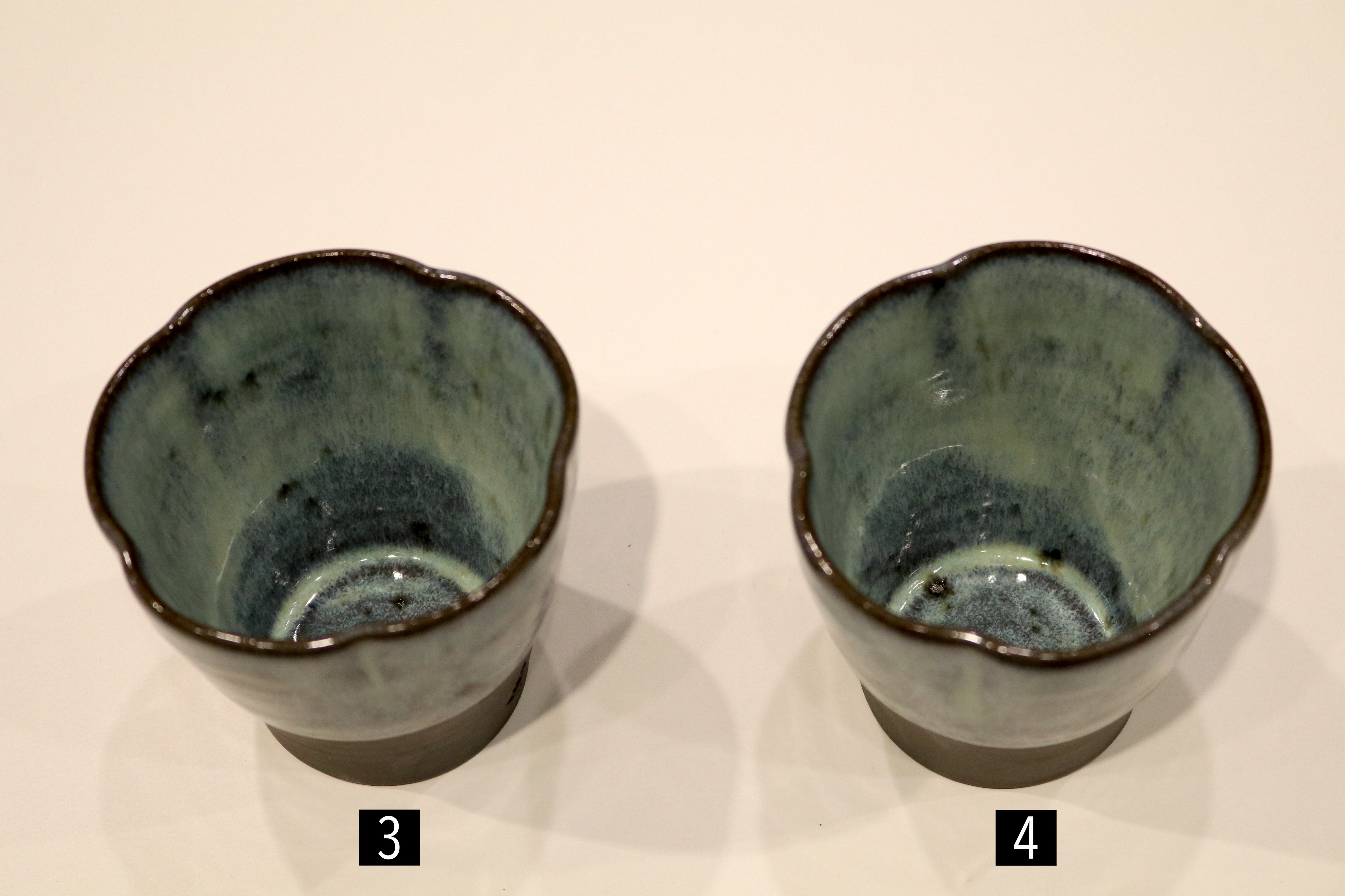 ゆら湯呑み (ブルー）