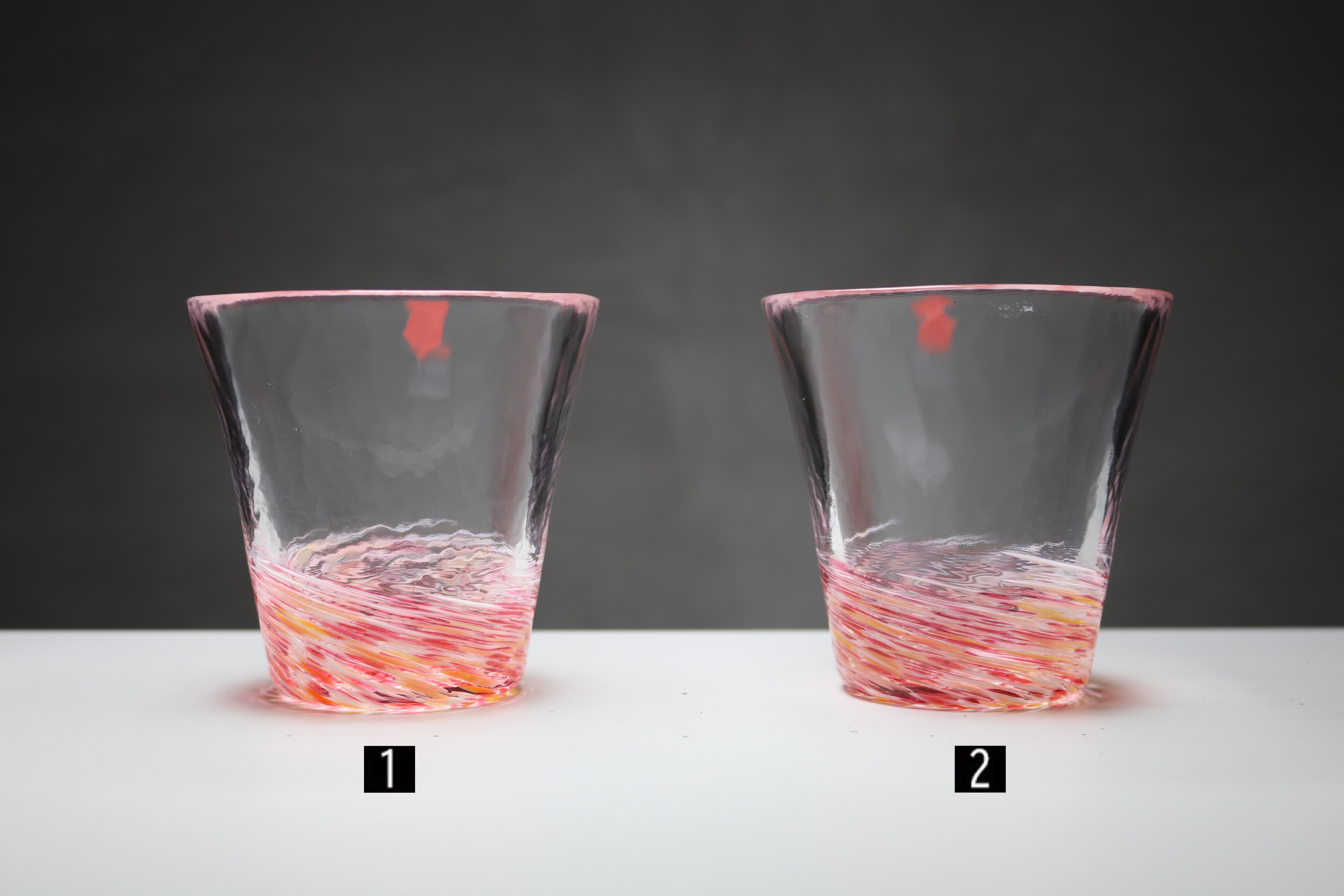 12色のグラス~珊瑚~