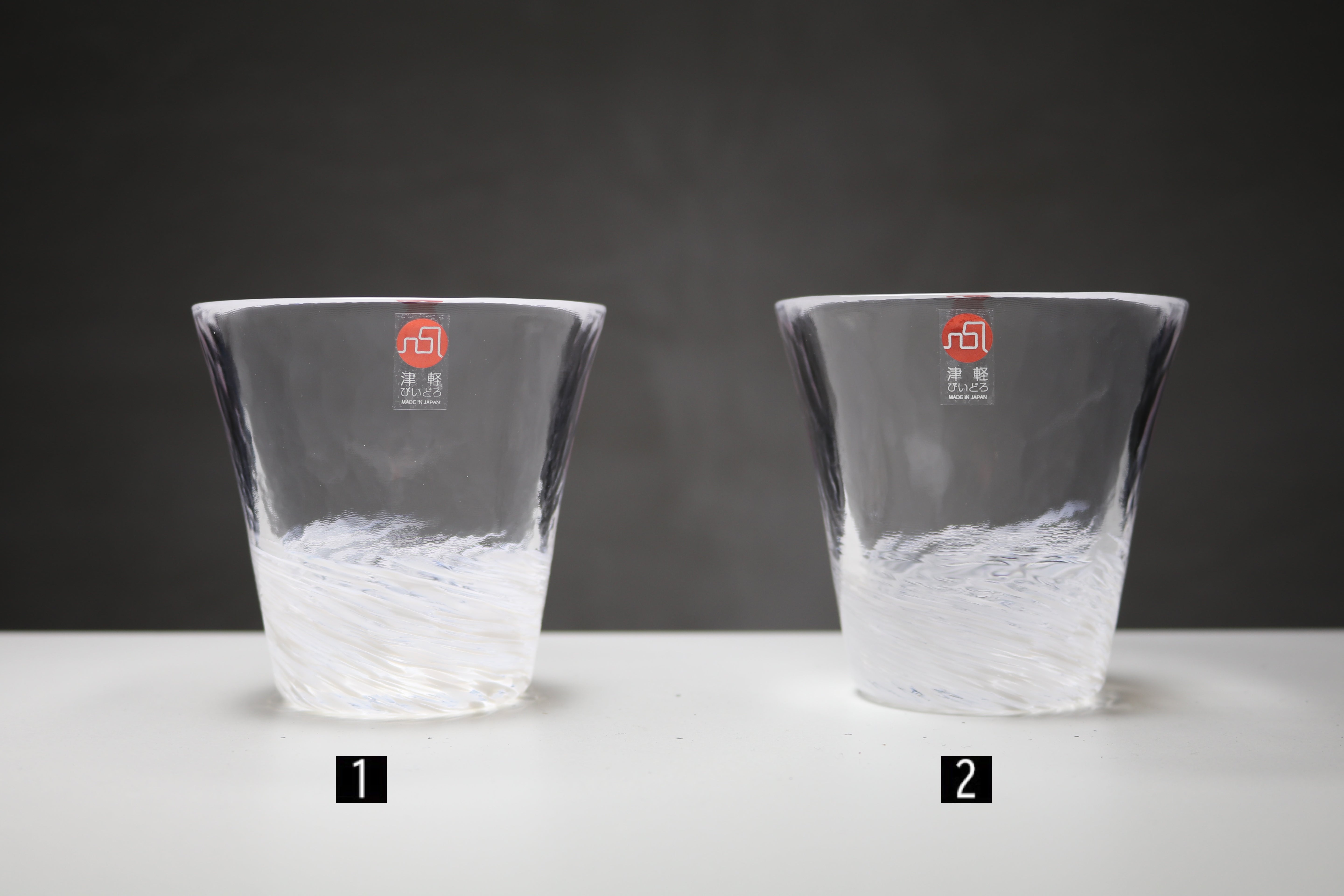 12色のグラス~白練~