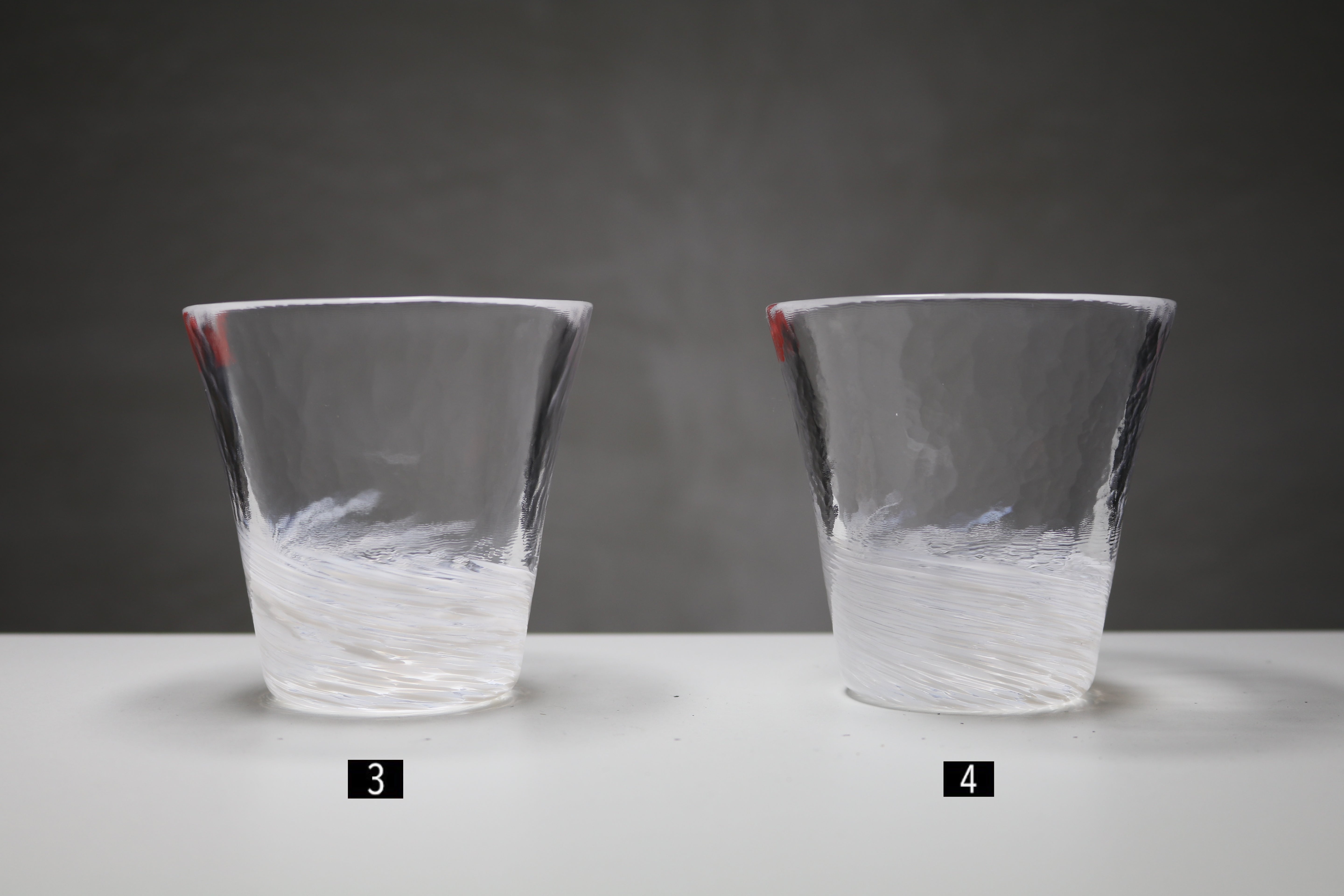 12色のグラス~白練~