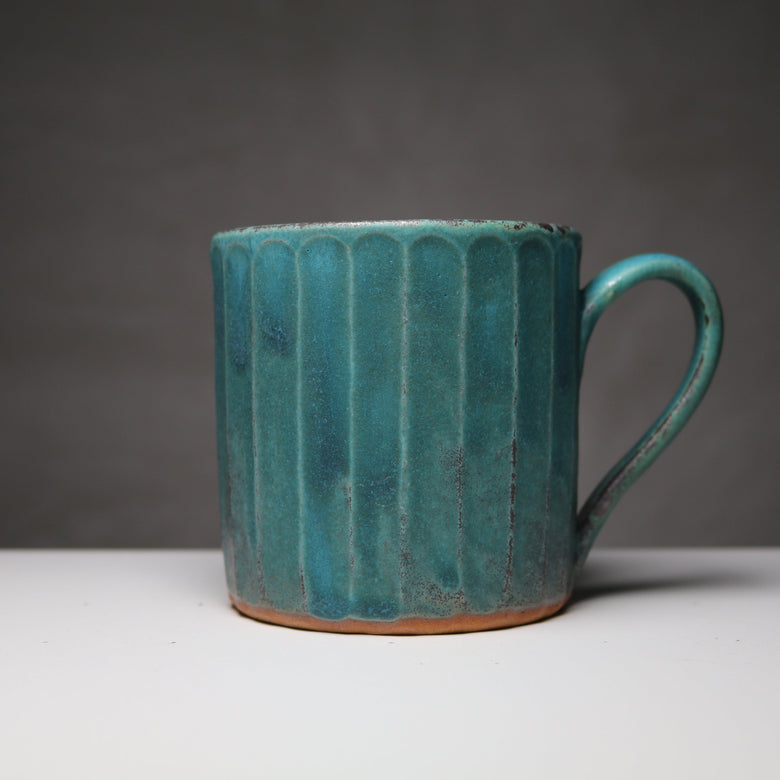 スクエアマグ~シャビーターコイズ~