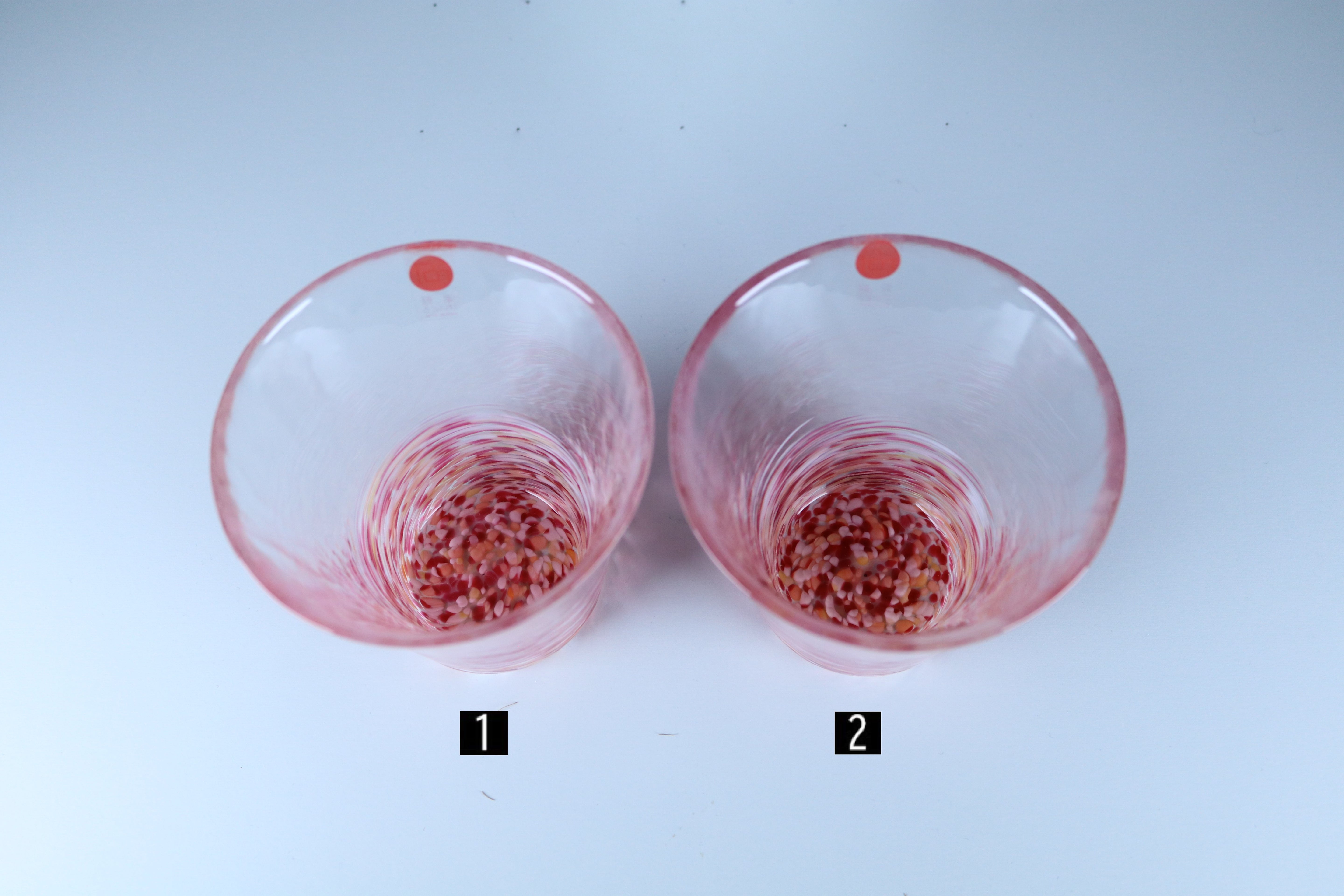 12色のグラス~珊瑚~