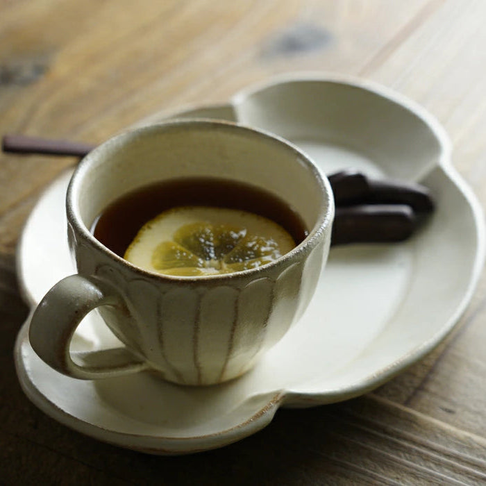 カフェセット kinariカップ＆モッコ皿角大