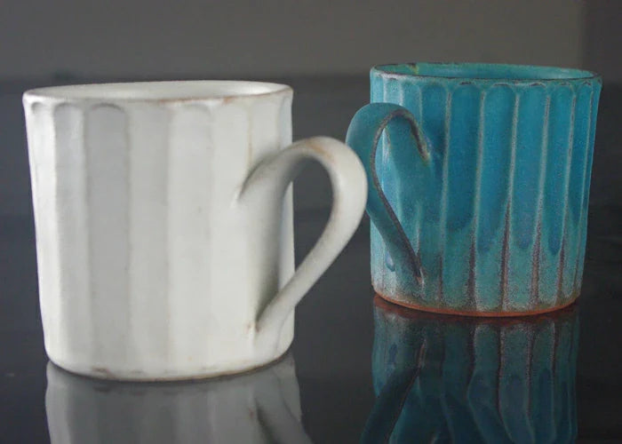 マグカップセット スクエアマグ kinari＆シャビーターコイズ