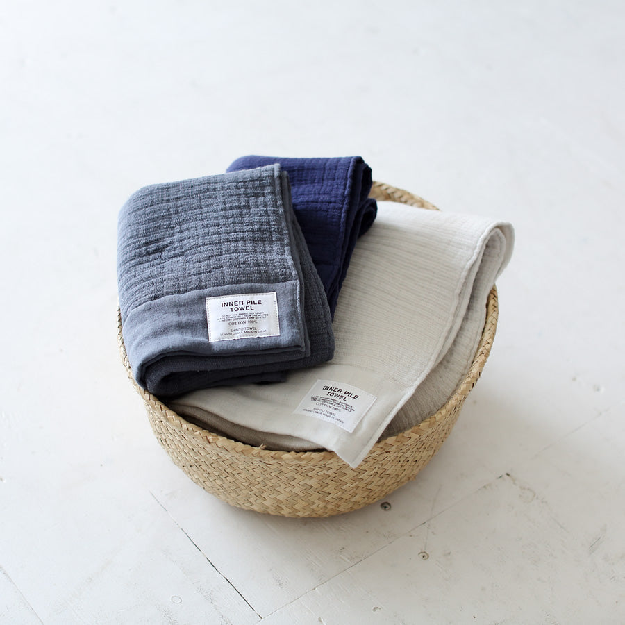 INNER PILE/BATH TOWELとFACE TOWELとminiの1色セット