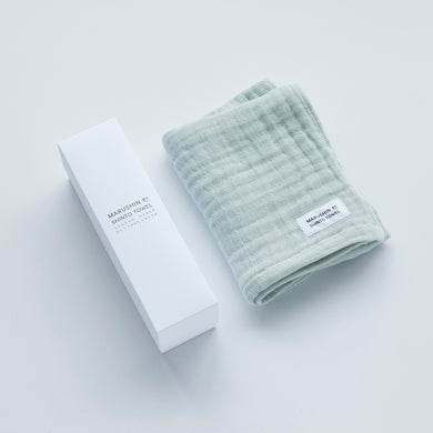 RANDOM WEFT QUADRUPLE GAUZE フェイスタオル 1枚 箱入り