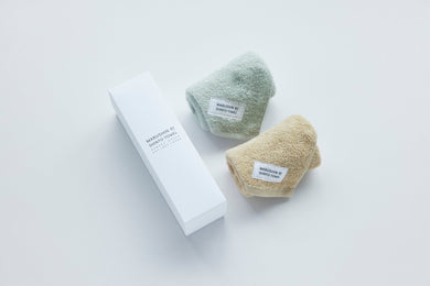 YUKINE SARASHI ハンドタオル 2枚セット 箱入り